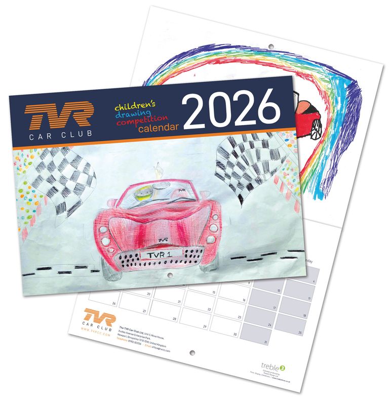 2026 TVRCC Childrens Drawing Competition Calendar