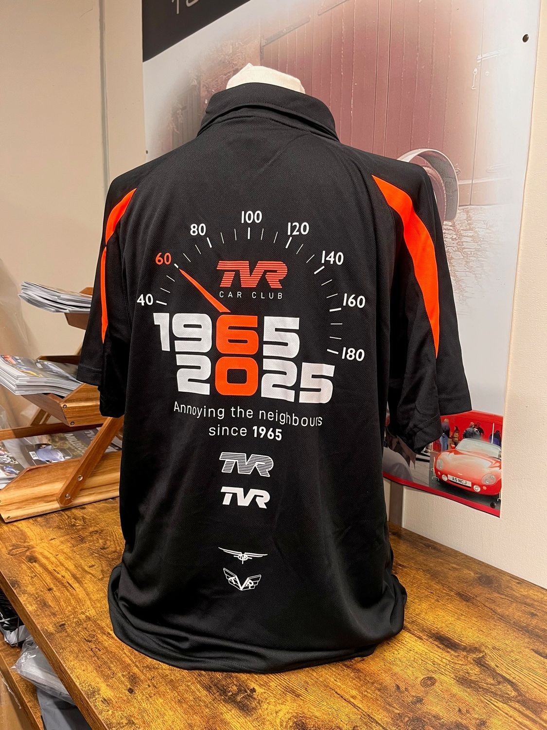 SALE - Just Cool Polo Shirt with Speedometer Design