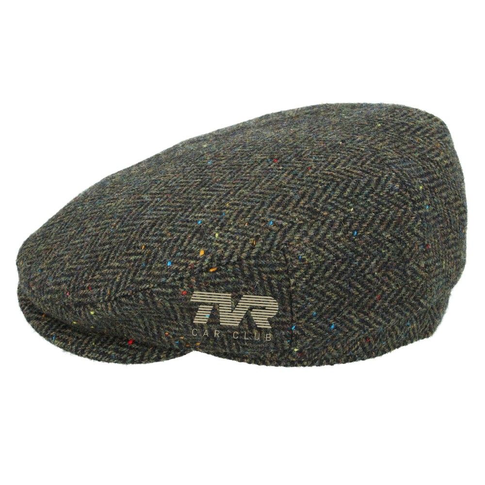 TVRCC Tweed Flat Cap