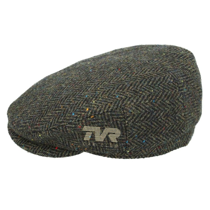 TVRCC Tweed Flat Cap