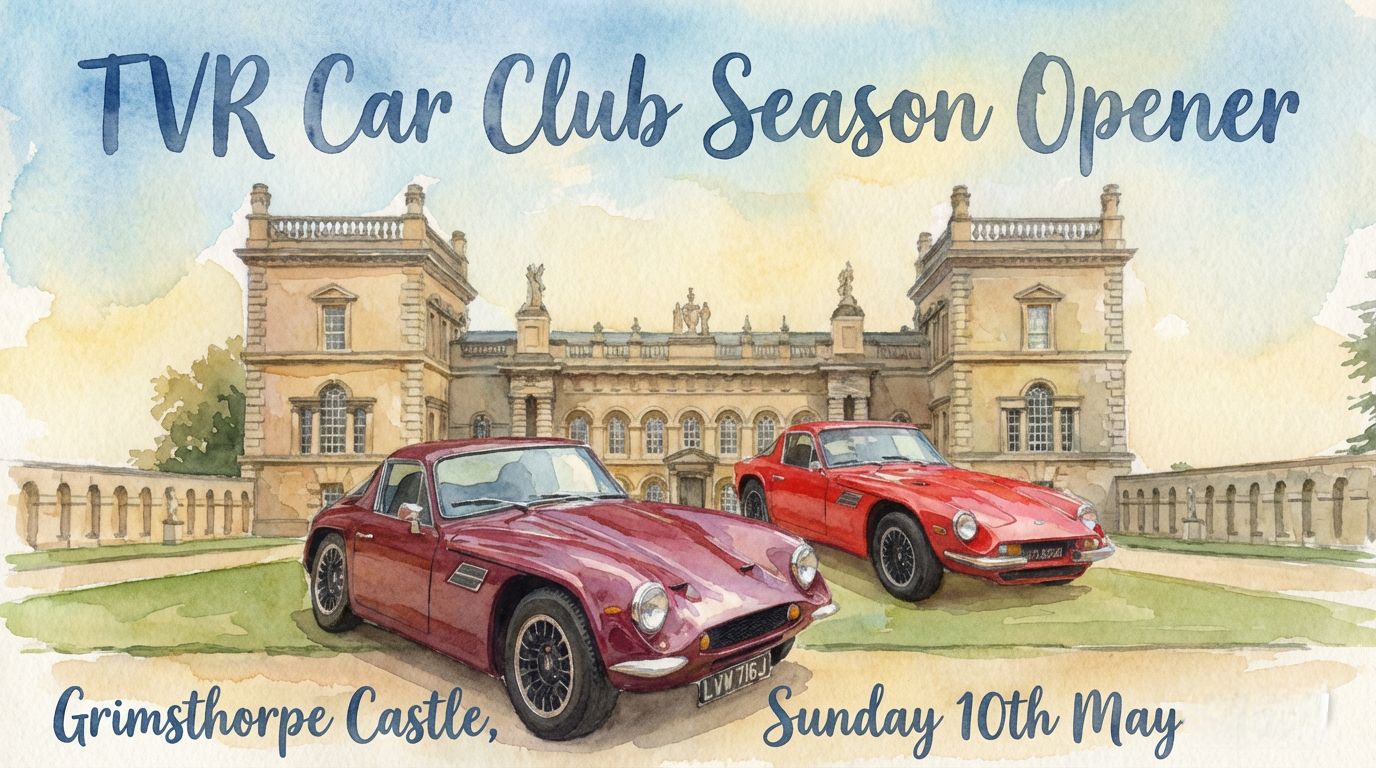 TVRCC Season Opener at Grimsthorpe Castle Park (Non refundable) - Sunday 10th May 2026