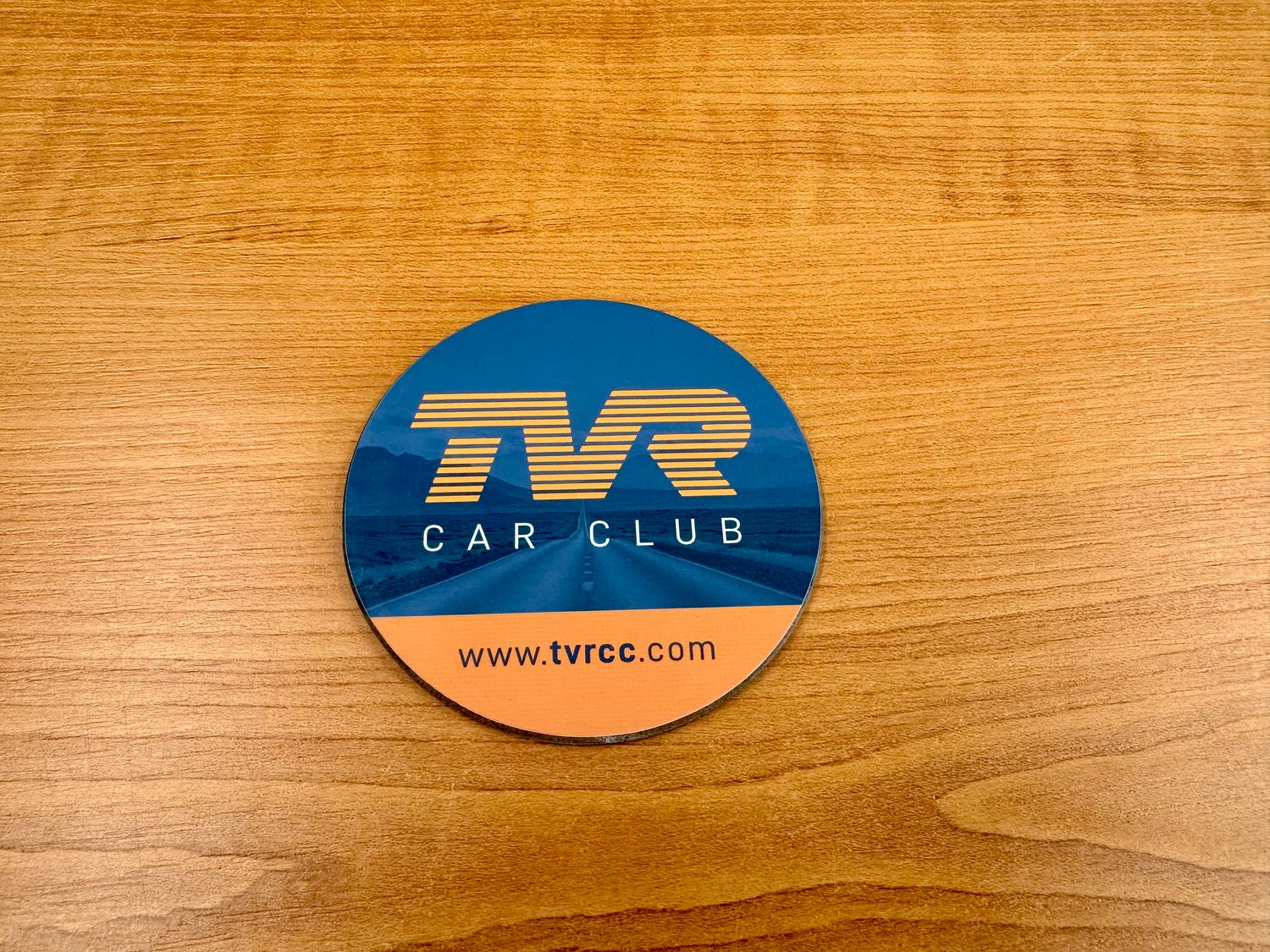 TVRCC Round Coaster