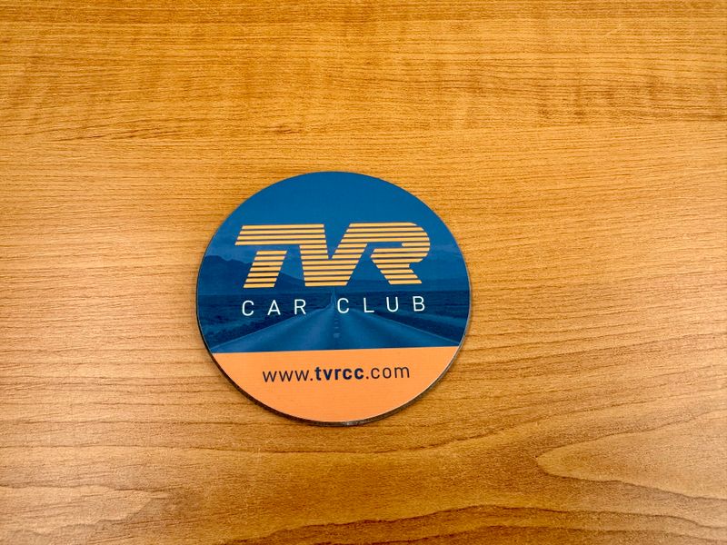 TVRCC Round Coaster