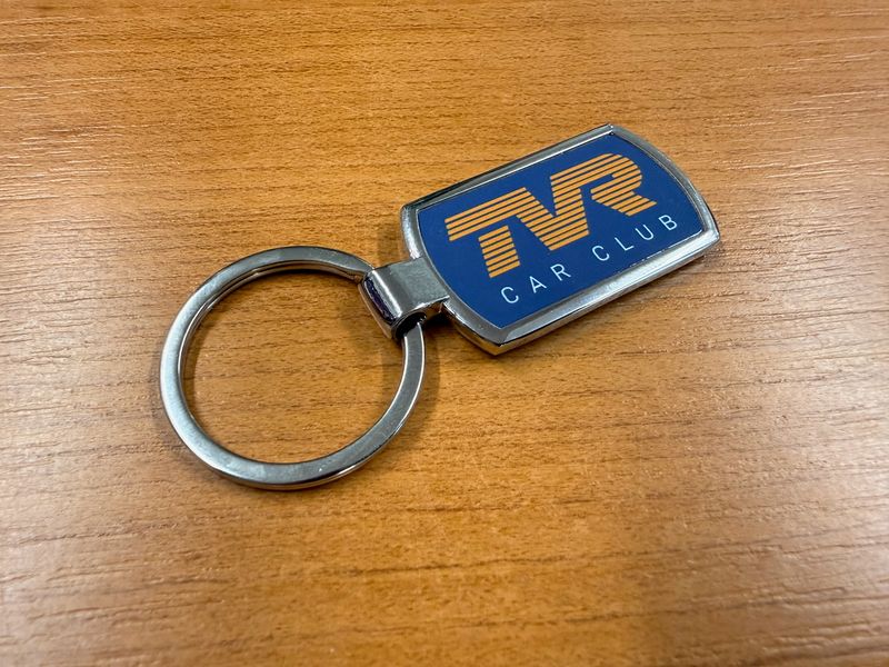 TVR Car Club Metal Keyring