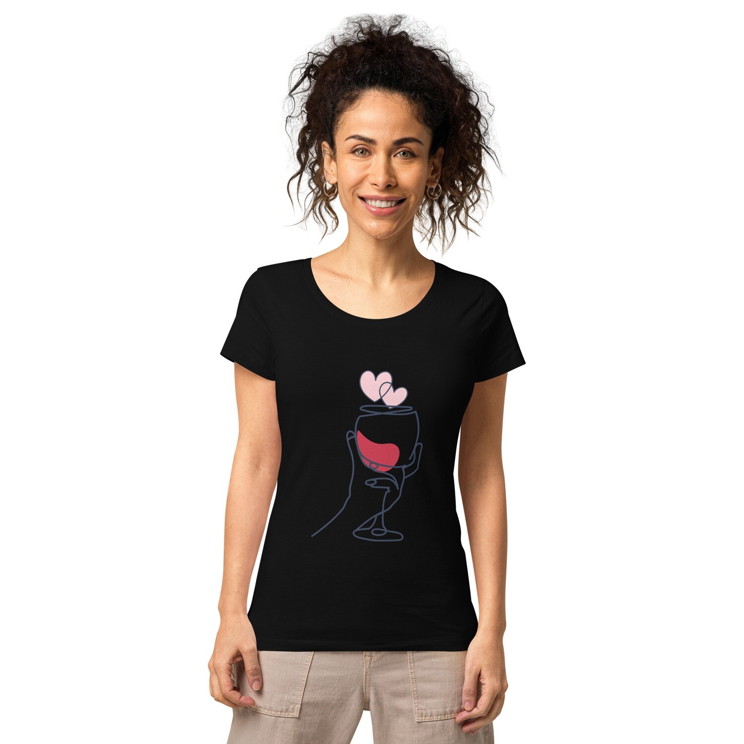 Heart Cup - Women’s basic organic t-shirt