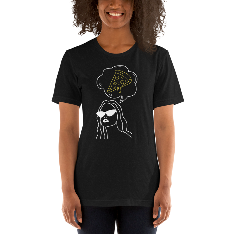 Pizza Thinking - Unisex t-shirt