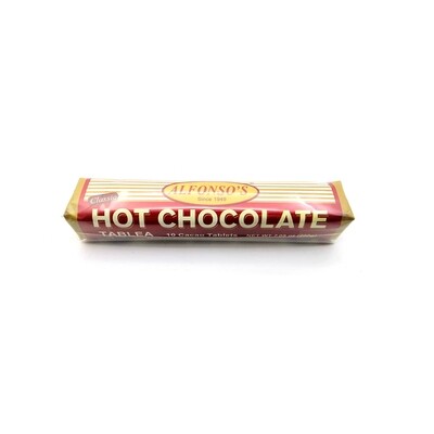 ALFONSO&#39;S HOT CHOCOLATE TABLEA 100g