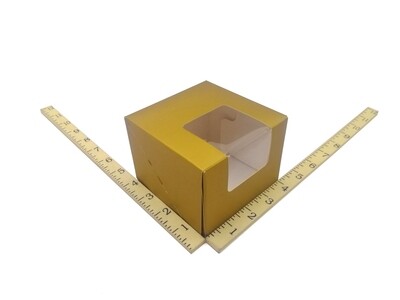 4&quot; X 4&quot; X 3&quot; CLASSIC GOLD 20&#39;s