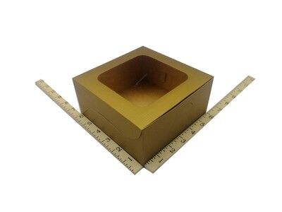 6&quot; X 6&quot; X 3&quot; CLASSIC GOLD 20&#39;s