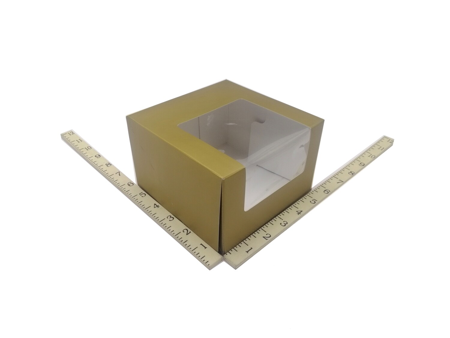5½&quot; X 5½&quot; X 3½&quot; CLASSIC GOLD 20&#39;s