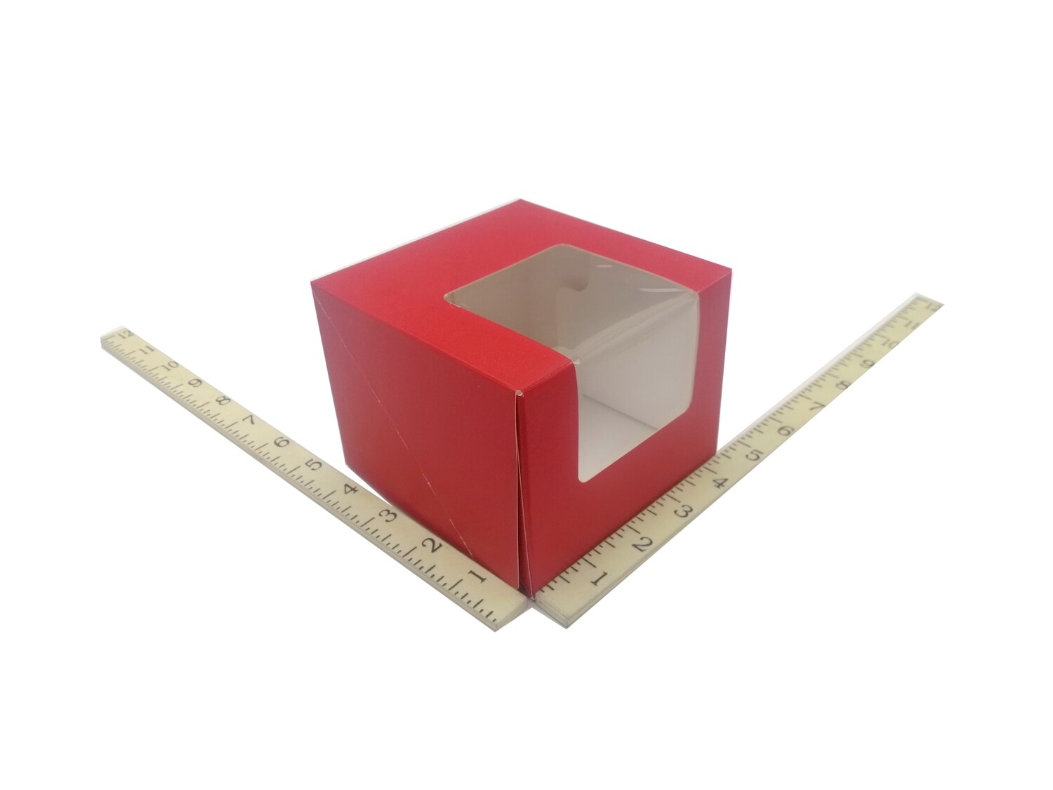 4½&quot; X 4½&quot; X 3½&quot; DEEP RED 20&#39;s