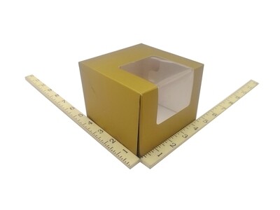 4½&quot; X 4½&quot; X 3½&quot; CLASSIC GOLD 20&#39;s