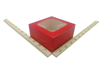 4&quot; X 4&quot; X 2&quot; DEEP RED 20&#39;s
