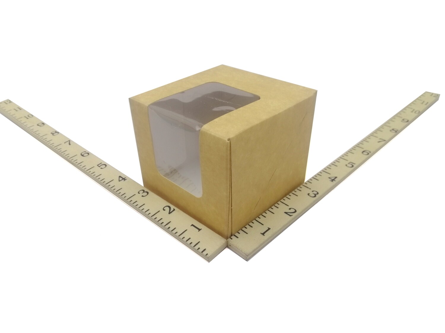 SOLO CUPCAKE BOX NATURAL 20&#39;s