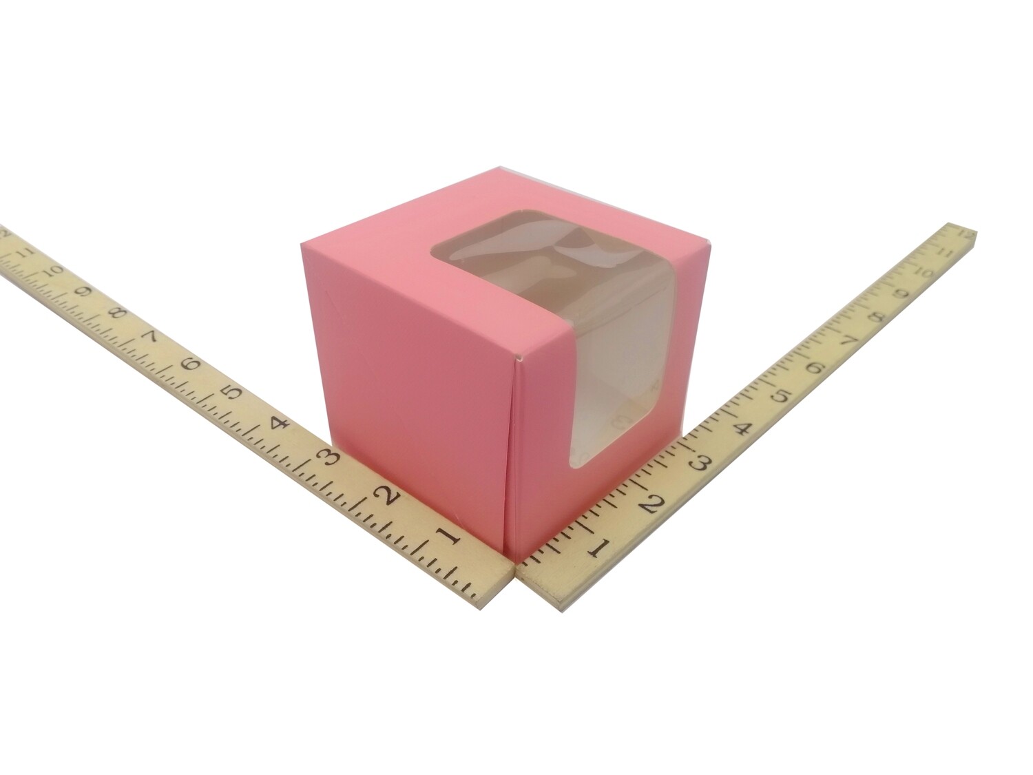 SOLO CUPCAKE BOX BLUSH PINK 20&#39;s