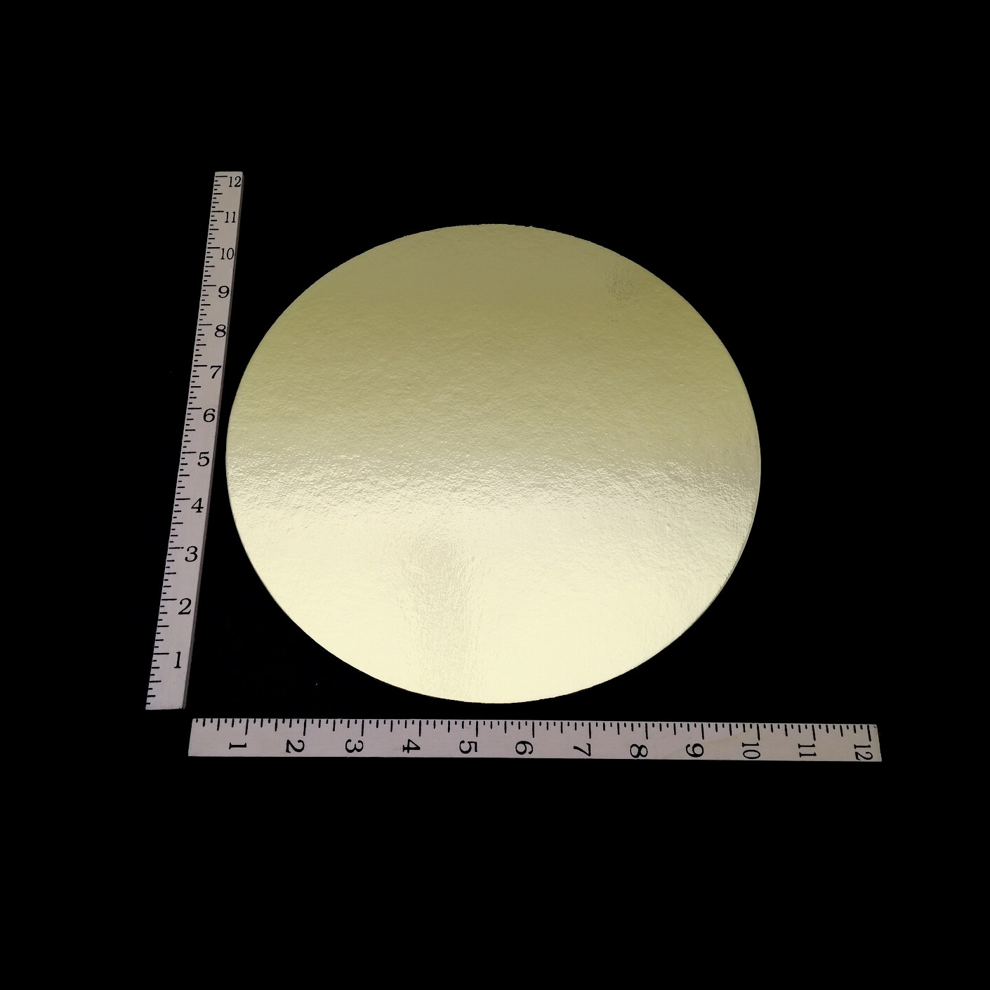 PREMIUM GOLD 11&quot; CAKE BOARD