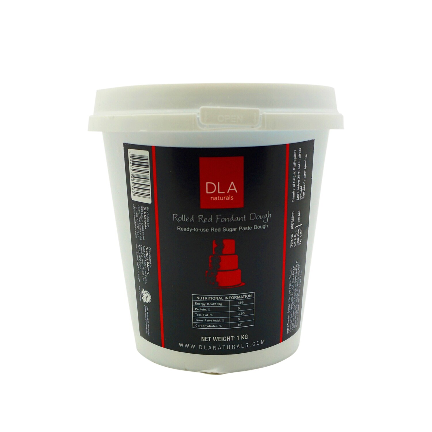 DLA RED FONDANT 1kg