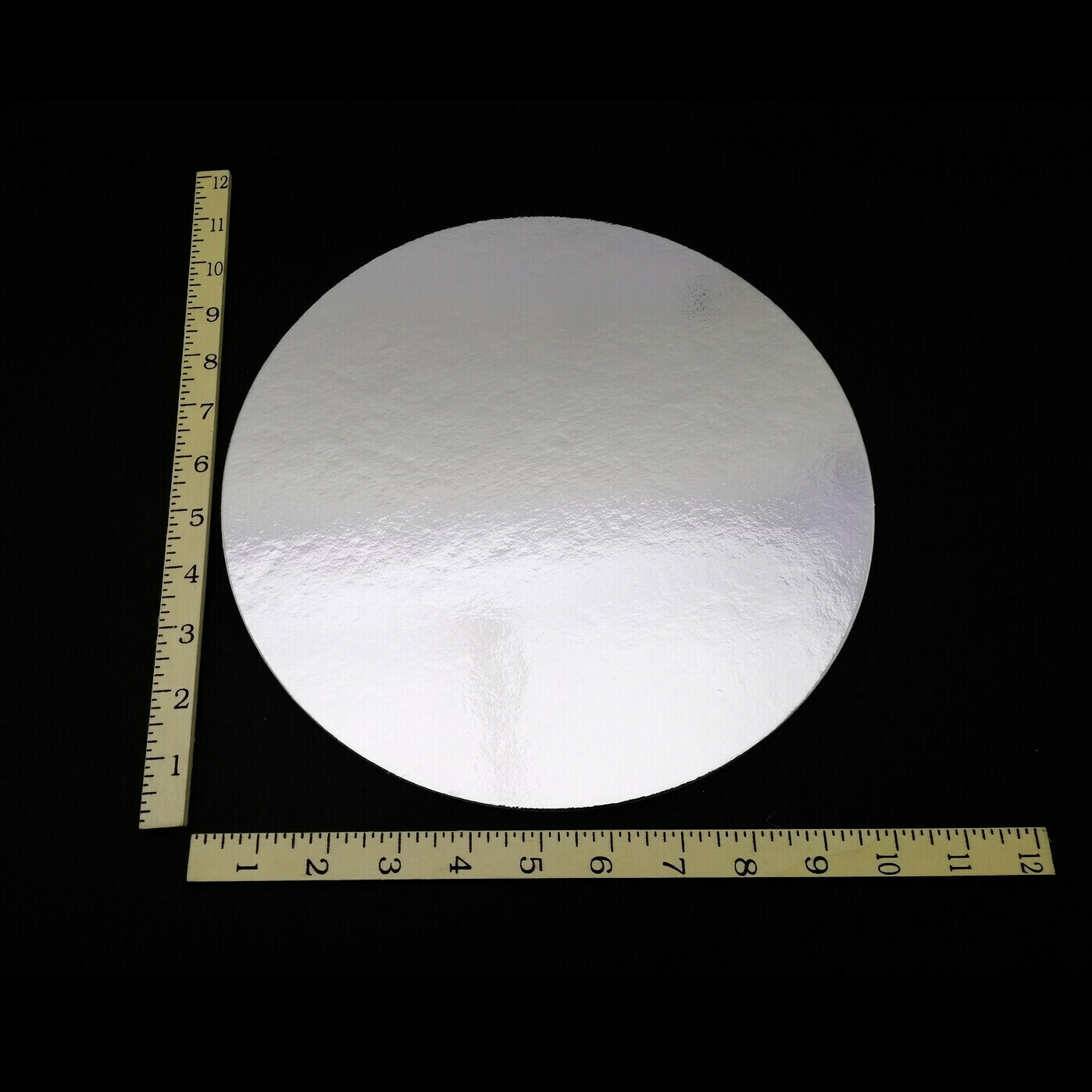 PREMIUM SILVER 11&quot; CAKE BOARD