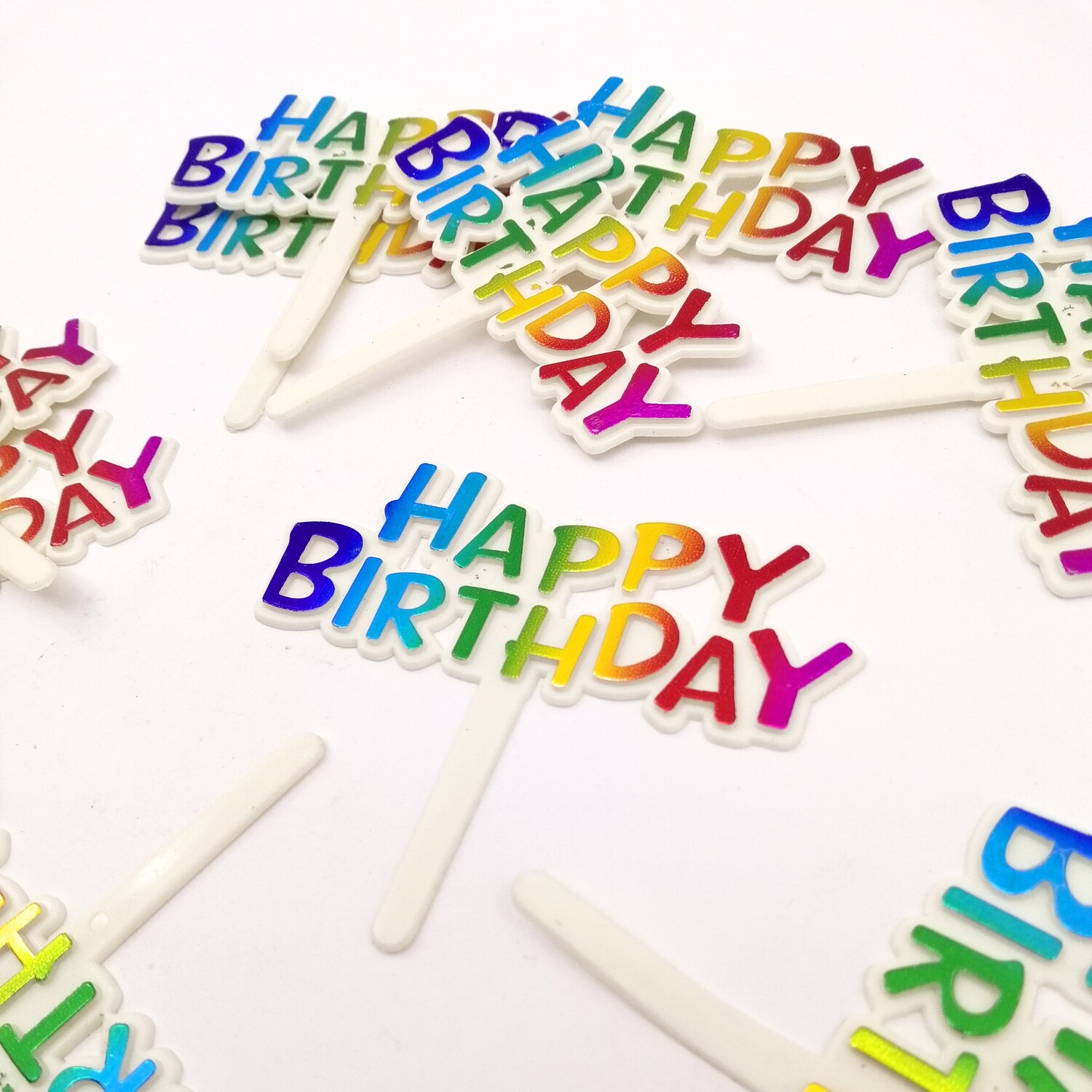 SL064 HAPPY BDAY MINI PICK 10&#39;s