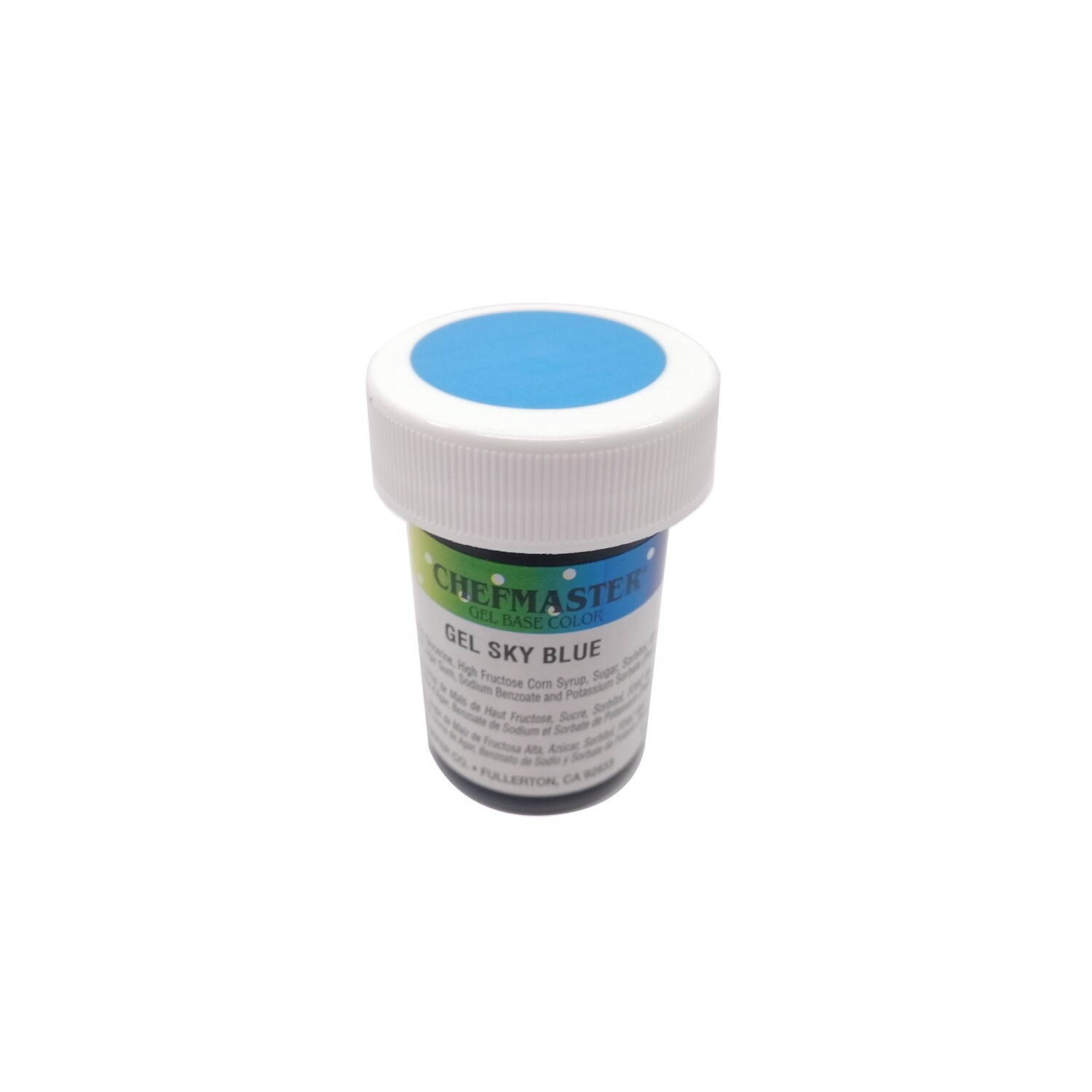 CHEFMASTER GEL COLOR SKY BLUE 1OZ