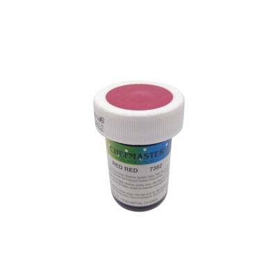 CHEFMASTER GEL COLOR RED RED 1OZ