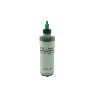 CHEFMASTER AIRBRUSH COLOR SPRING GREEN 9oz