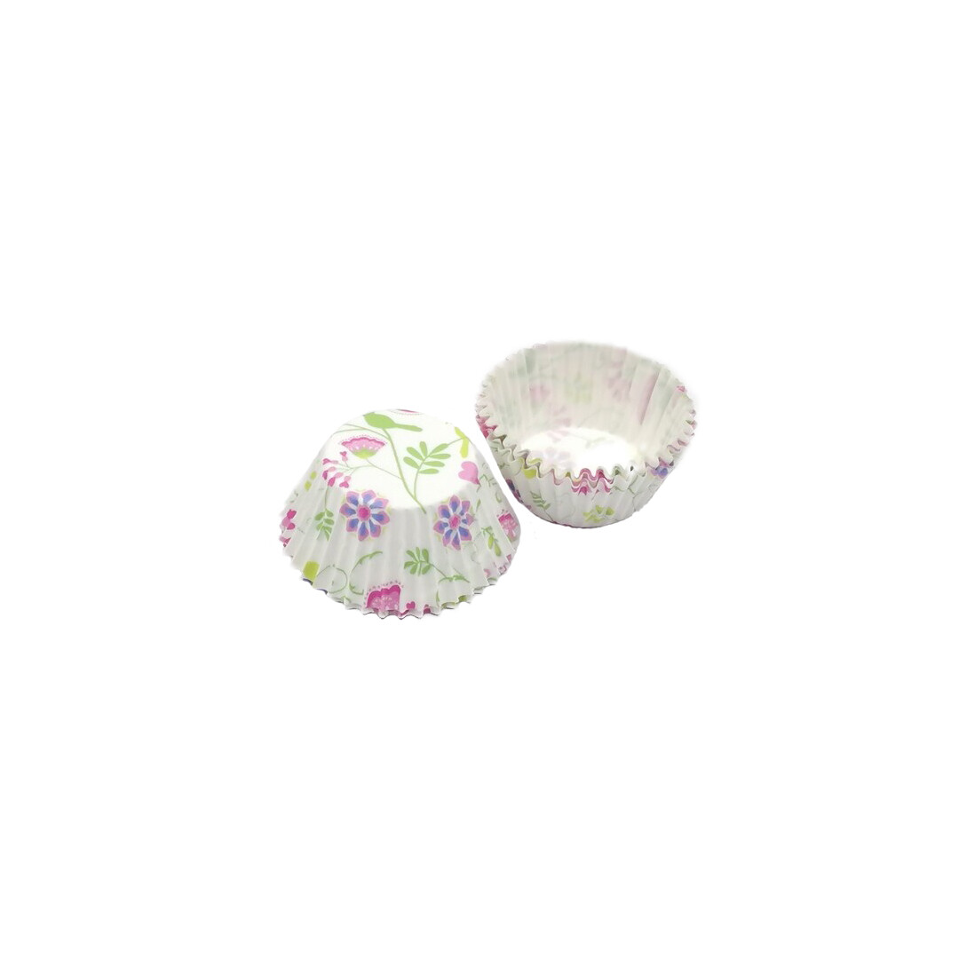 BAKING CUPS 1oz GRAPHIC FLOWERS 200&#39;s
