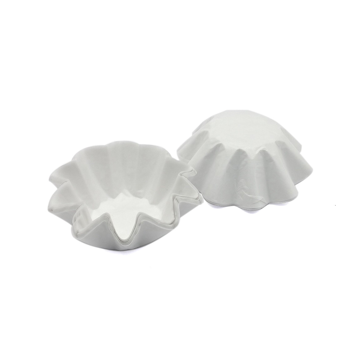 BAKING CUPS 5½oz WHITE  (ENSAYMADA) 500&#39;s