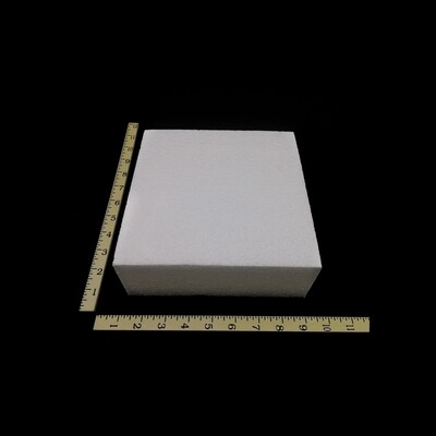 STYRO SQUARE 10&quot; x 10&quot; x 3&quot;