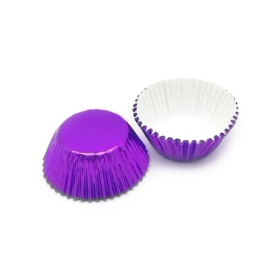FOIL BAKING CUPS 3oz PURPLE 100&#39;s