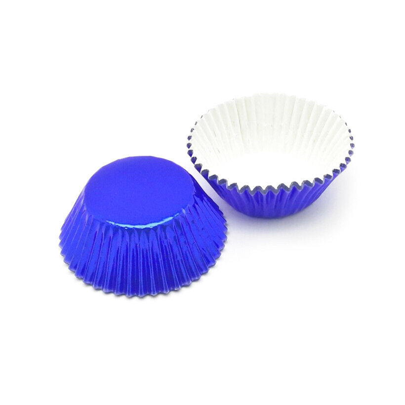 FOIL BAKING CUPS 3oz ROYAL BLUE 100&#39;s
