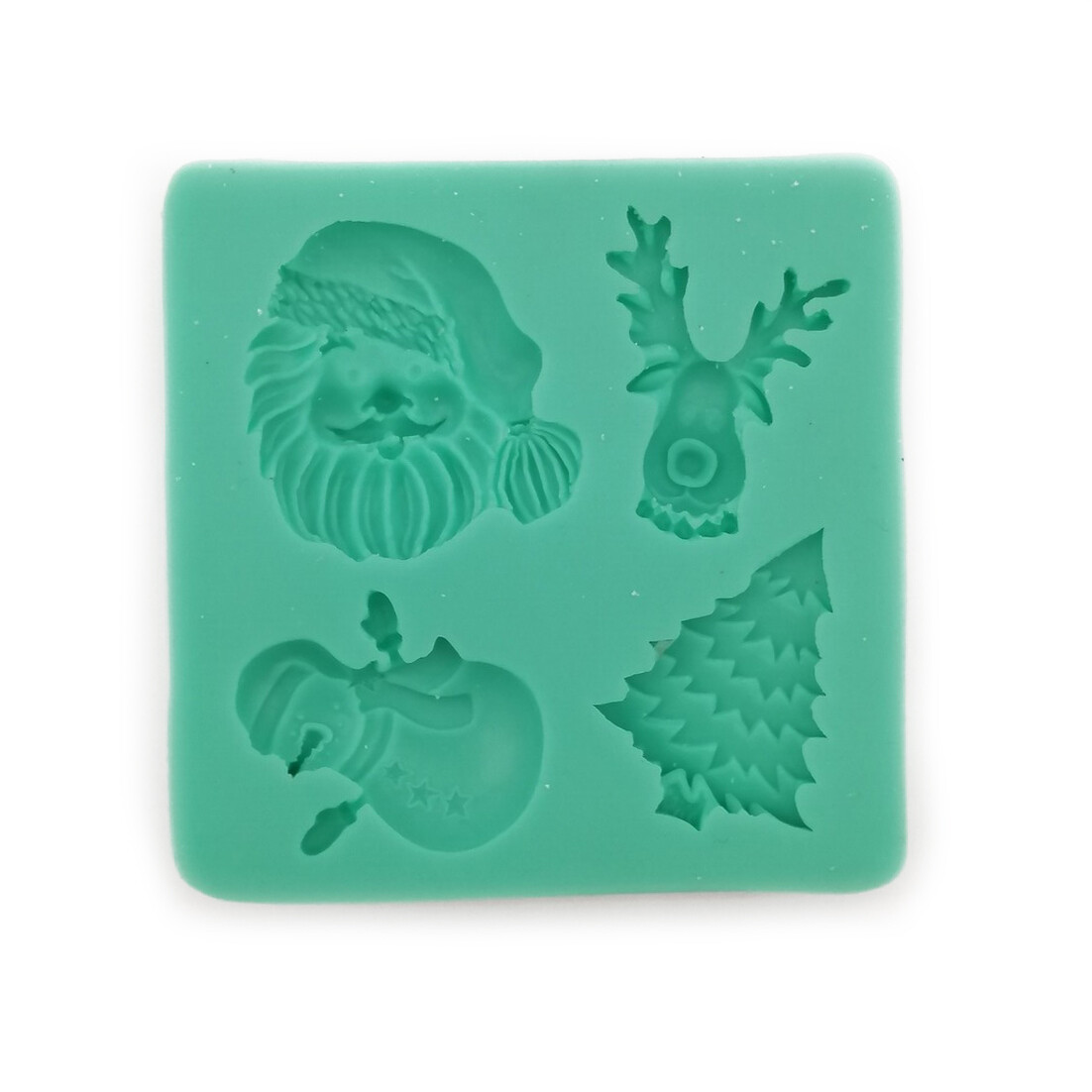 SL064 SANTA SILICONE MOULD