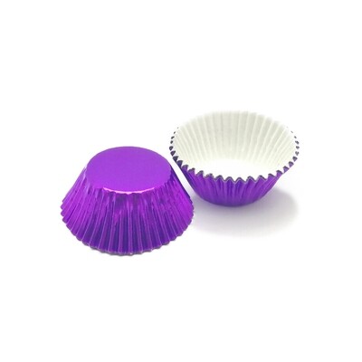 FOIL BAKING CUPS 2oz PURPLE 100&#39;s