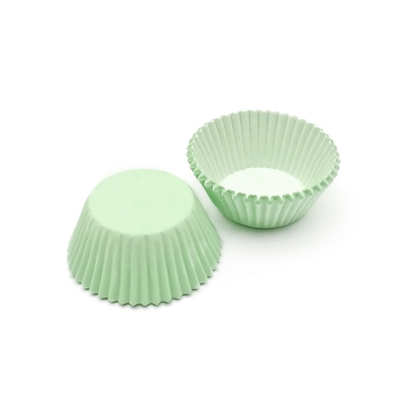PAPER BAKING CUPS 3oz LIGHT GREEN 200&#39;s