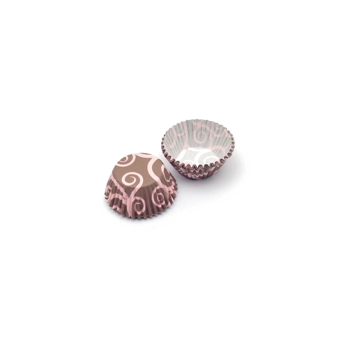 BAKING CUPS 1oz PINK CHOCOLATE 200&#39;s