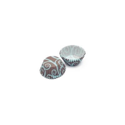 BAKING CUPS 1oz BLUE CHOCOLATE 200&#39;s