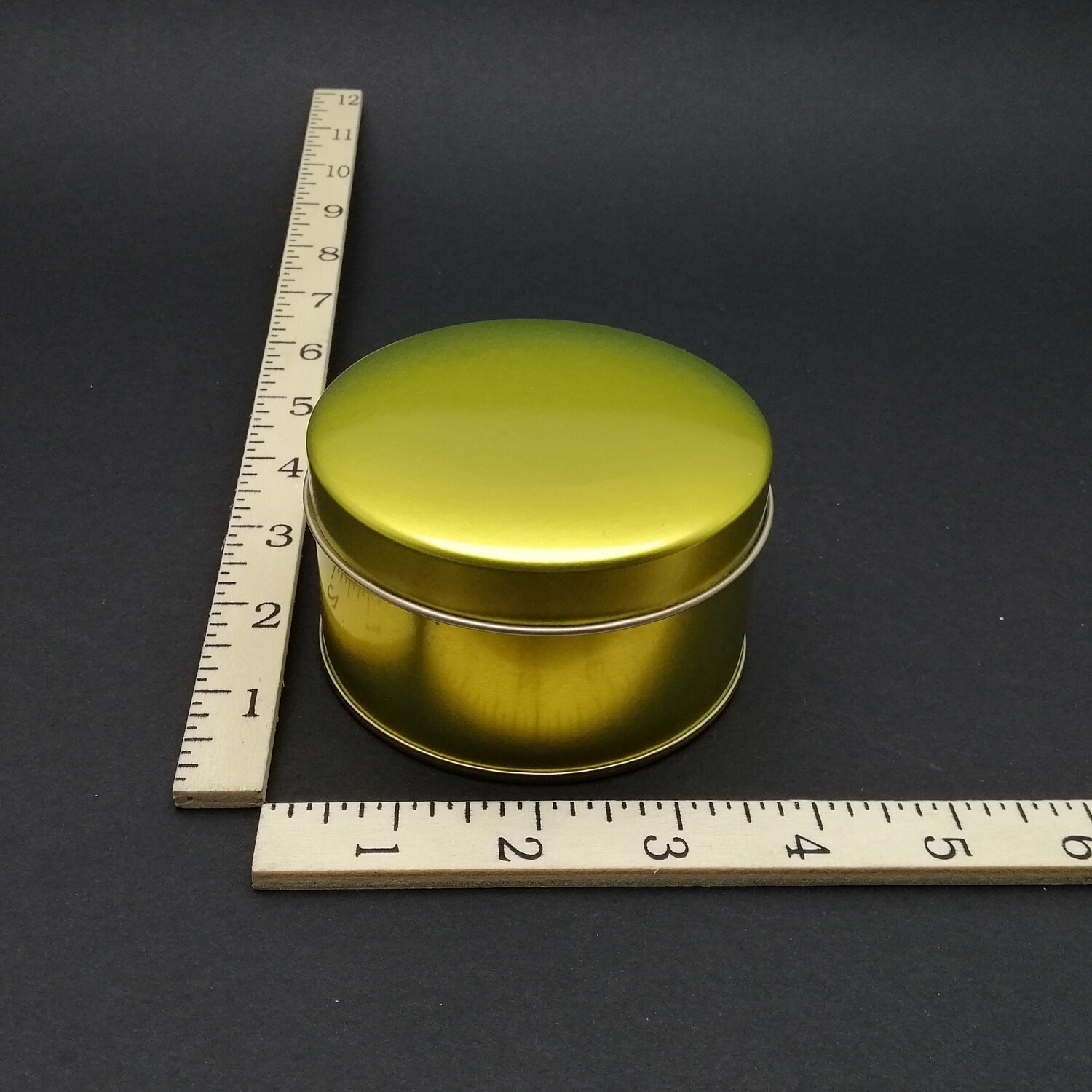 3½&quot; X 2&quot; TINCAN GOLD