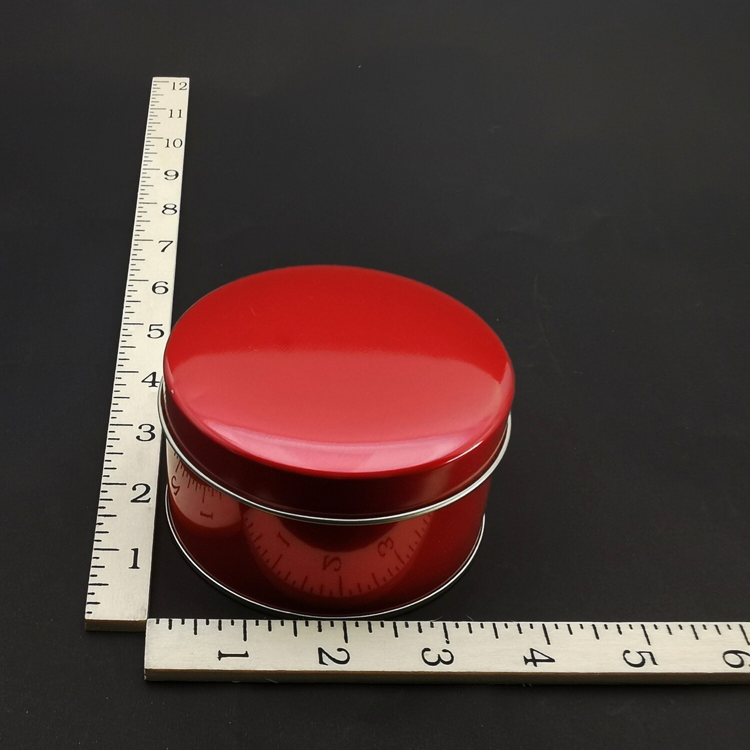 3½&quot; X 2&quot; TINCAN RED