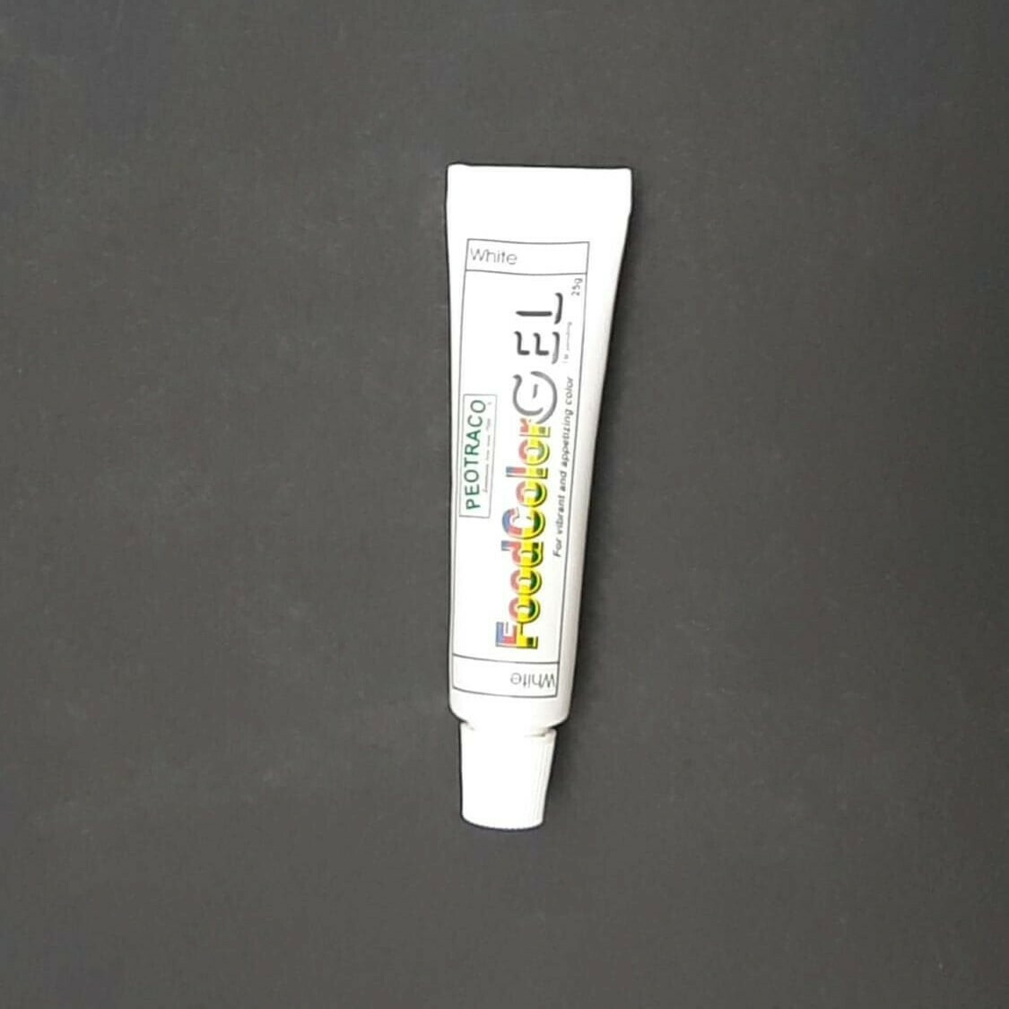 PEOTRACO FOODCOLOR GEL WHITE 25ML