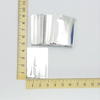 3&quot; SILVER FOIL POUCH APPROX. 100&#39;s