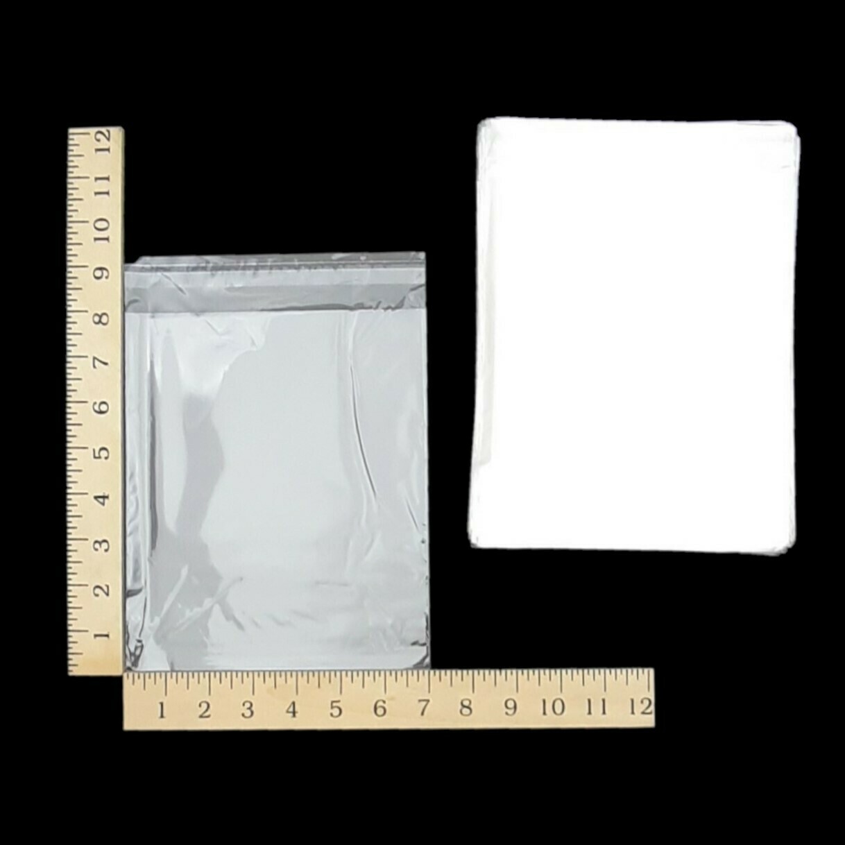 MEG 7&quot; X 8&quot; OPP PLASTIC W/ ADHESIVE 100`S