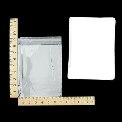 MEG 7&quot; X 8&quot; OPP PLASTIC W/ ADHESIVE 100`S