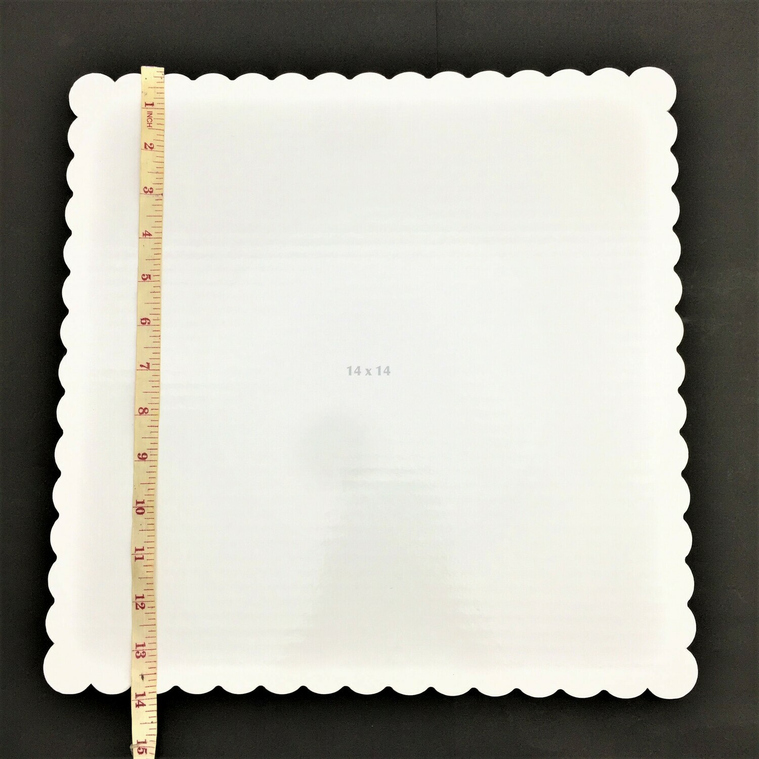 14&quot; X 14&quot; WHITE CAKE BOARD