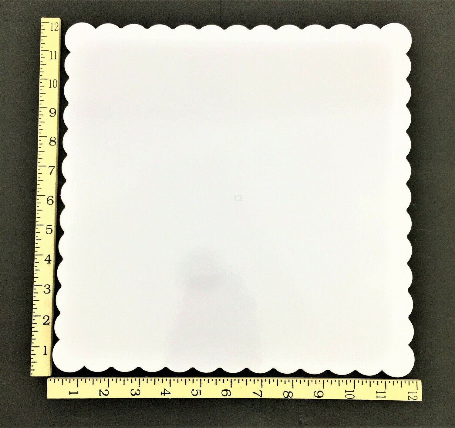 12&quot; X 12&quot; WHITE CAKE BOARD