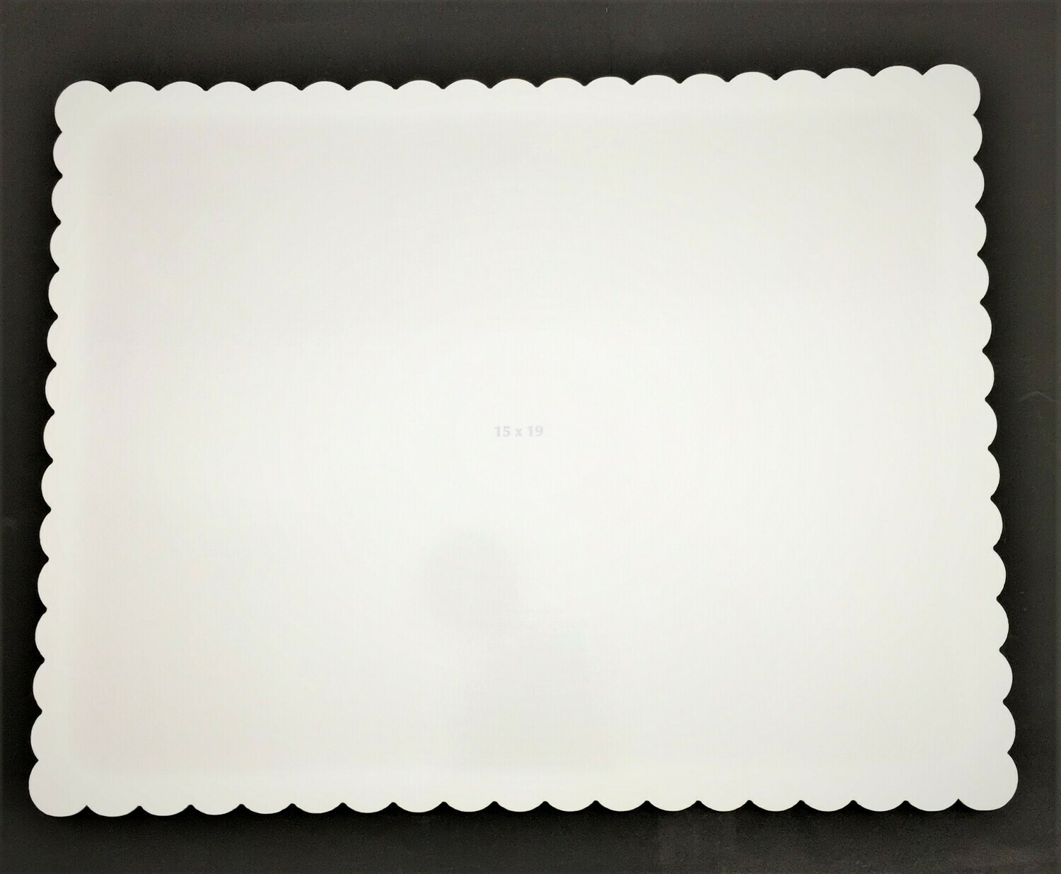15&quot; X 19&quot; WHITE CAKE BOARD