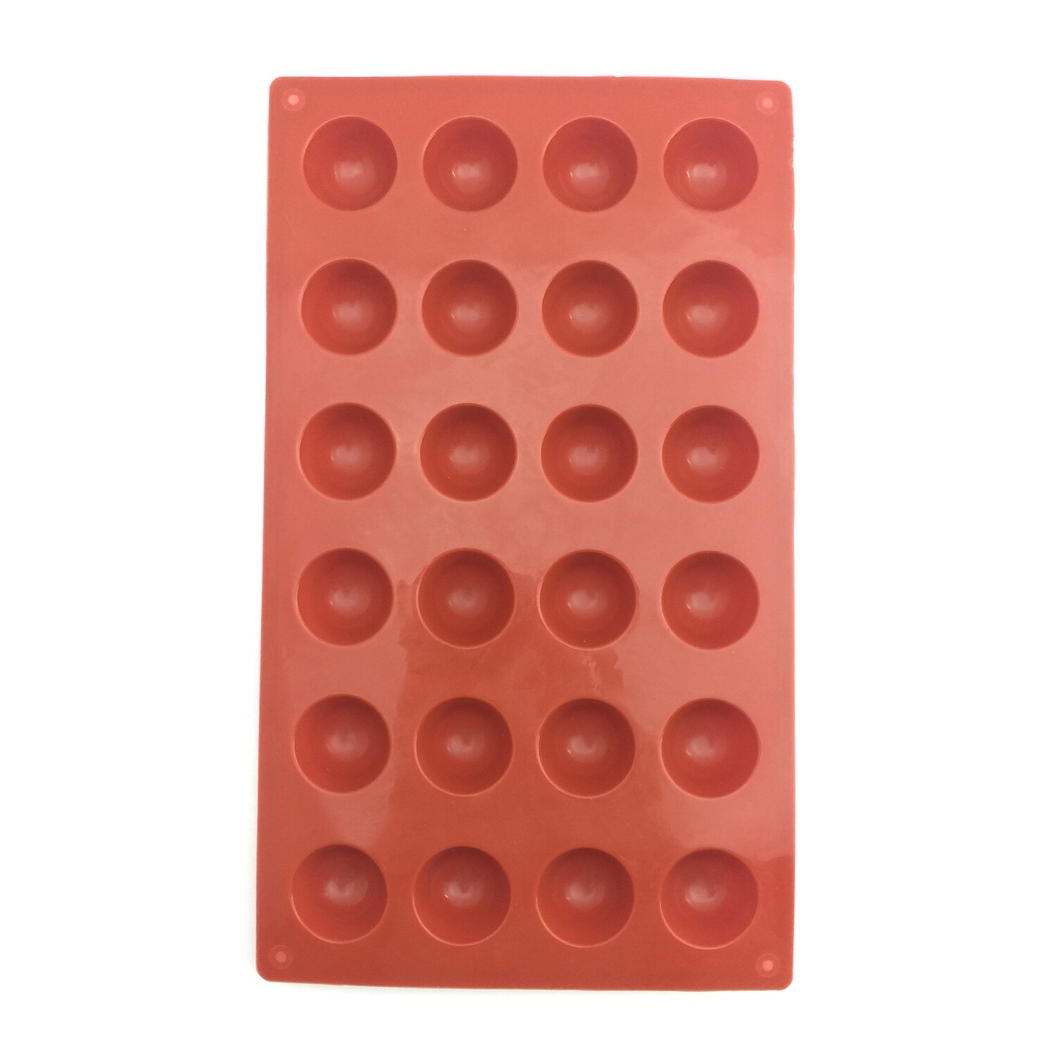 SILICONE HEMISPHERE MOLD 24&#39;s