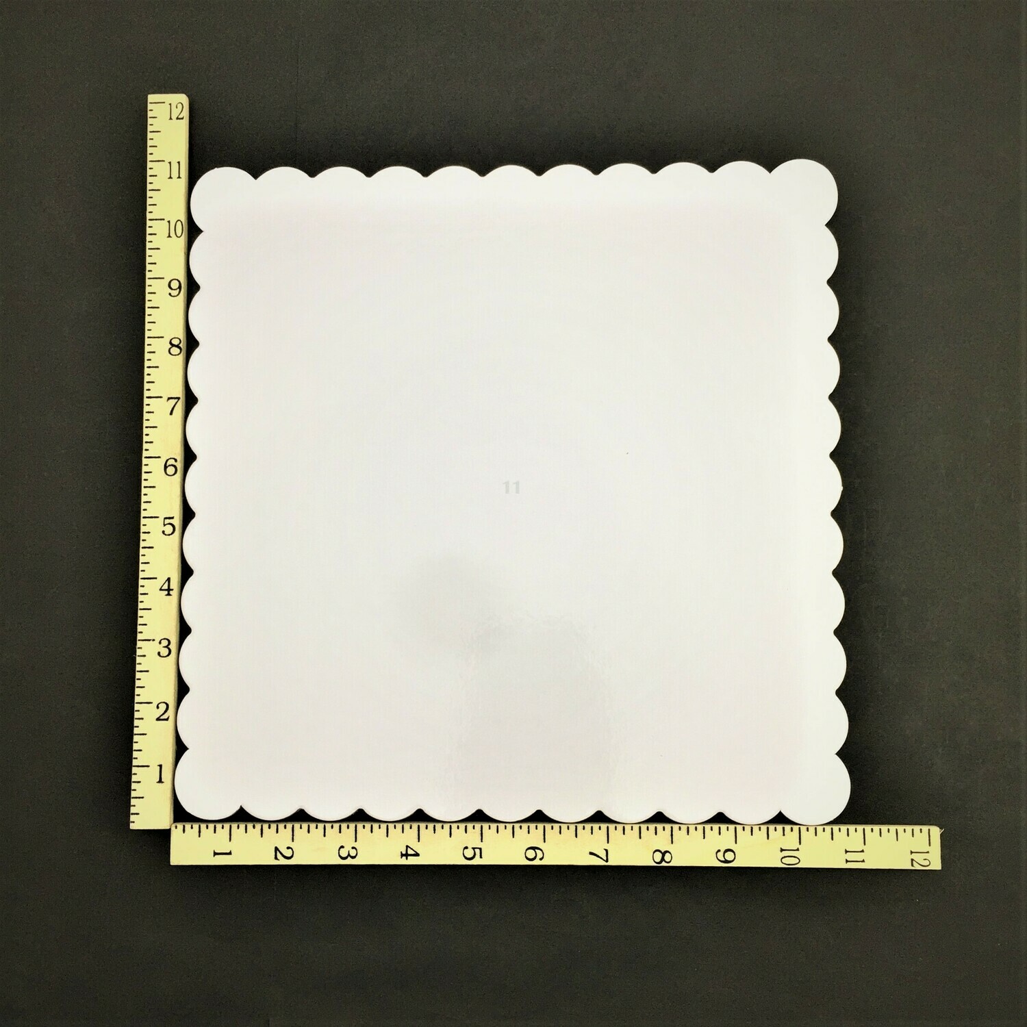 11&quot; X 11&quot; WHITE CAKE BOARD