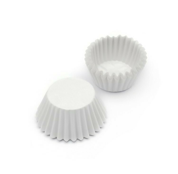 BAKING CUPS ¾oz WHITE 500&#39;s