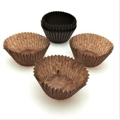 BAKING CUPS 3oz BROWN 500&#39;s