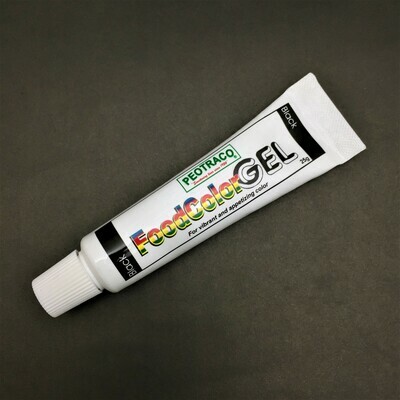 PEOTRACO FOODCOLOR GEL BLACK 25ML